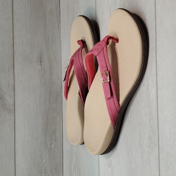 Vionic Women Patty Thong Sandals Flats Slides shoes sz 11 - Picture 1 of 9
